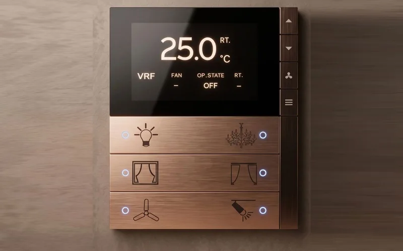 Architectural smart keypads and bespoke touch control