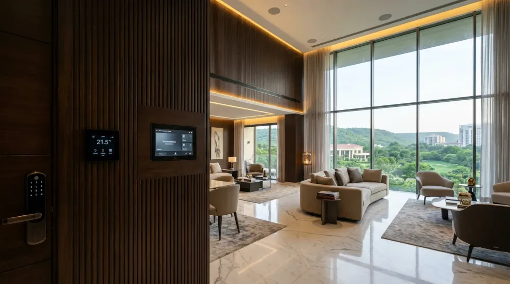 The Camellias, Gurgaon - 4 BHK Luxury Smart Home Automation Project