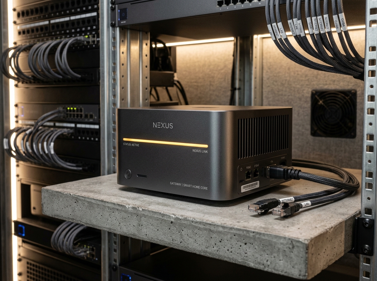 Home Assistant Mac-style server