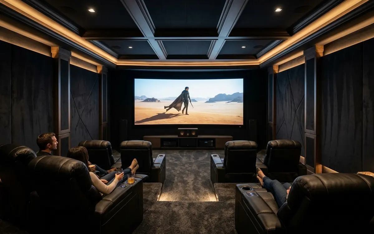 A cinema built into your home
